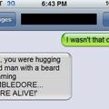 Dumbledore, why?! :'(