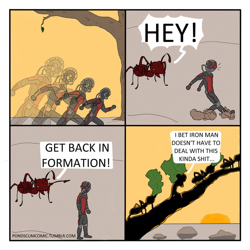 antman has his days - meme