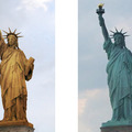 Statue of Liberty, new and old!