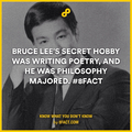 Facts about Bruce Lee #4