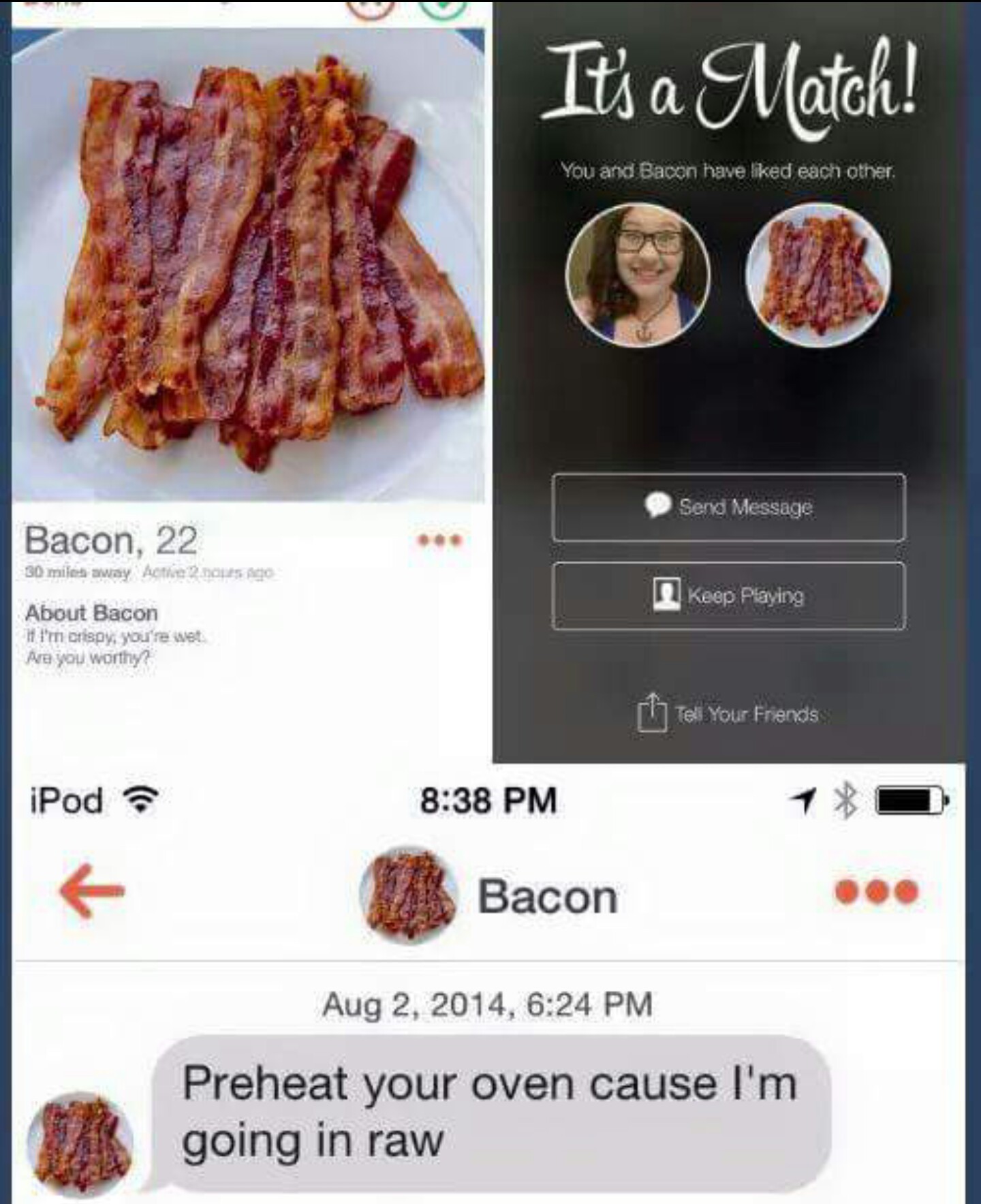 O bacon - meme