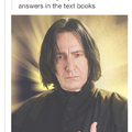 why thank you Snape