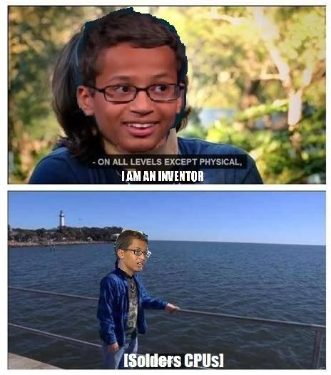 Fake inventor - meme