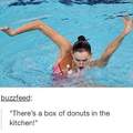 Donuts in the kitchen!