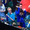 Guy knitting at an MLB game, my life is now complete