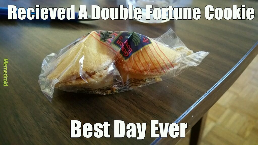 How very fortunate of me :D - meme