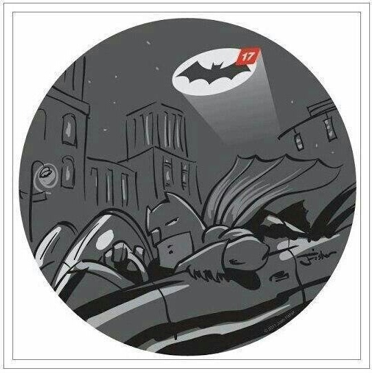 17 notificações de crimes, vida difícil a do Homem morcego - meme