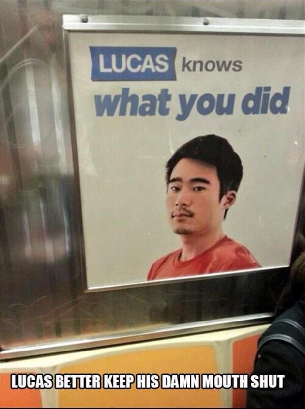 Damn you Lucas - meme