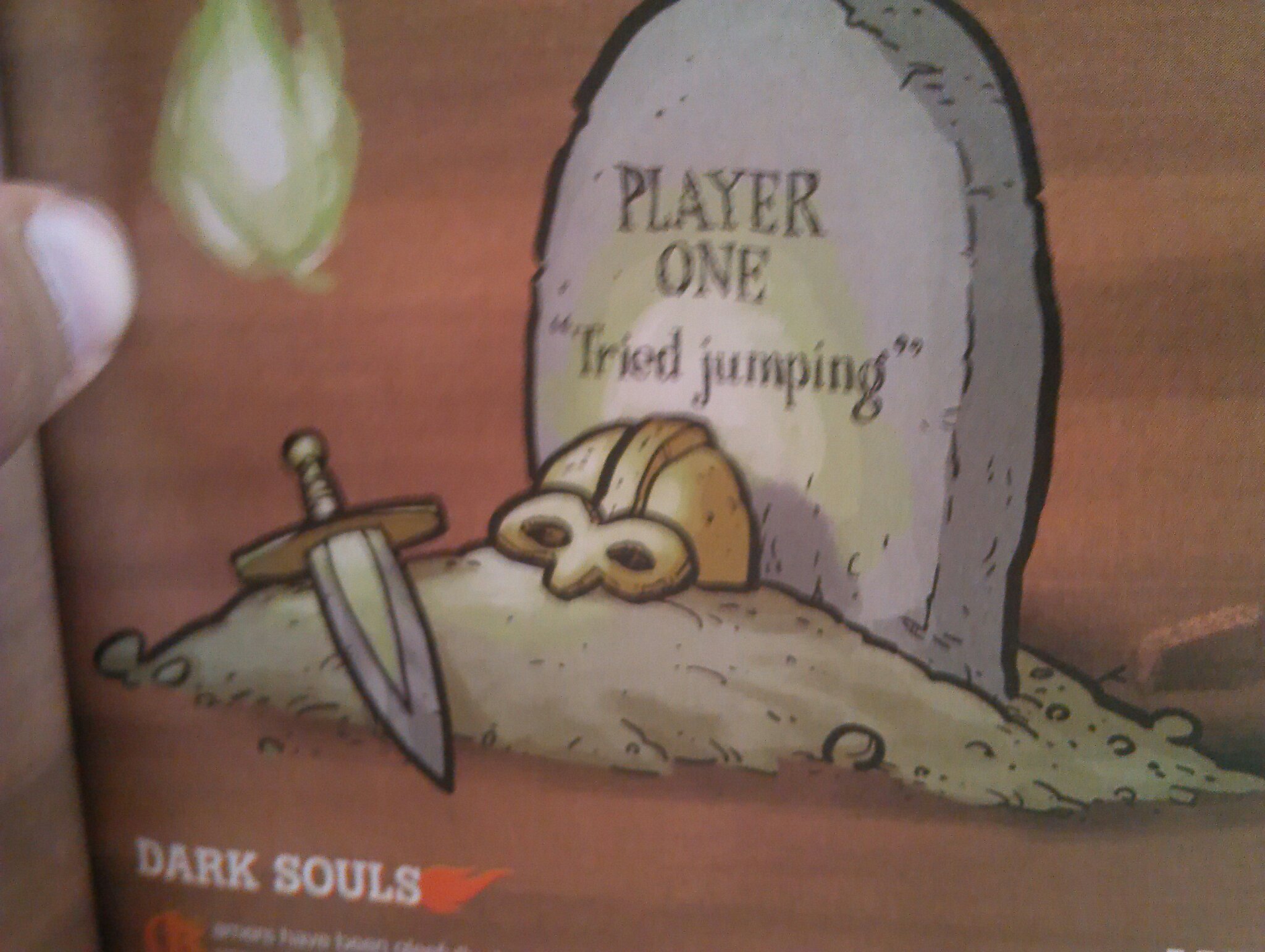 This sums up Dark Souls really well. - meme