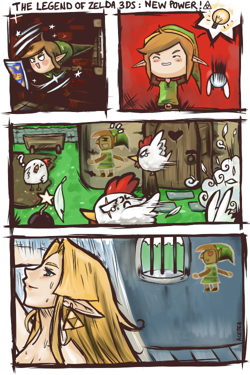 The Legend of Zelda: a link between worlds - meme
