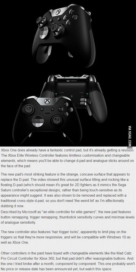 Xbox Elite Hardcore Controller. Cannot wait! - meme