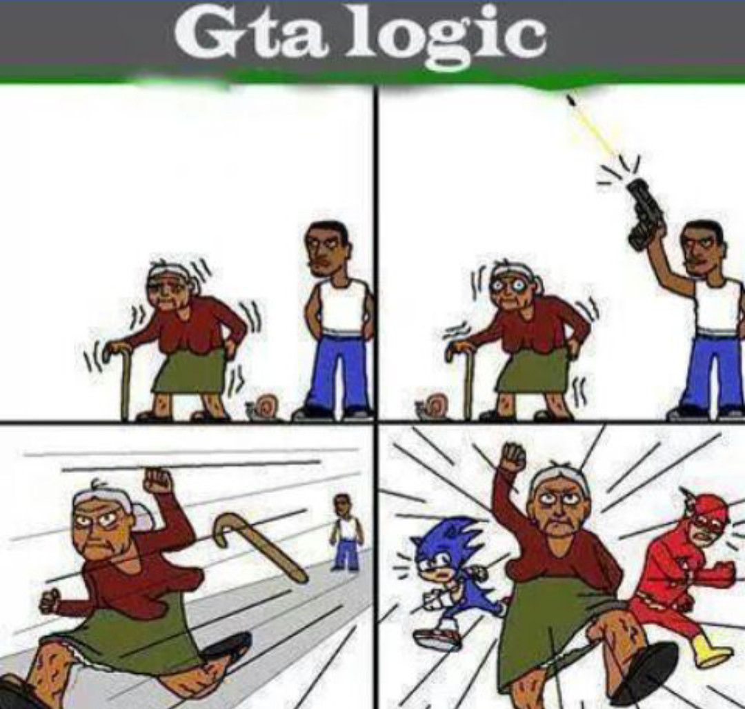GTA logic - meme