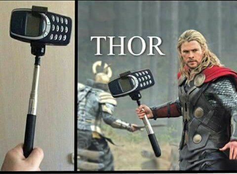 Nuevo martillo de Thor - meme
