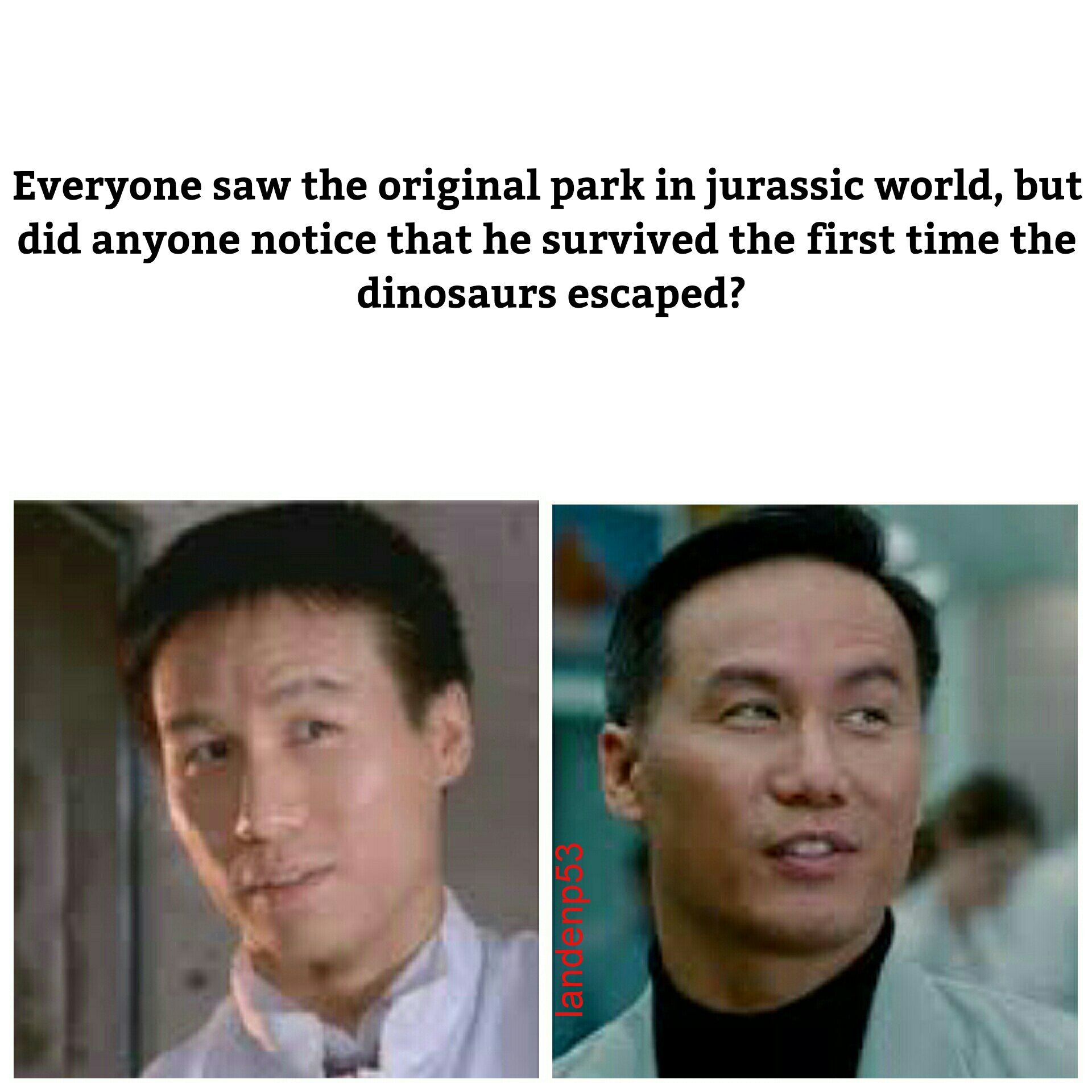Jurassic world - meme