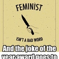 feminists make title sick