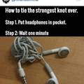 Only knot i can tie...