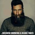 I wouldn't complain with that beard I get to ride!!! ;)