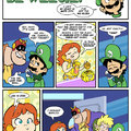 Link ain't having any of your shit Luigi.