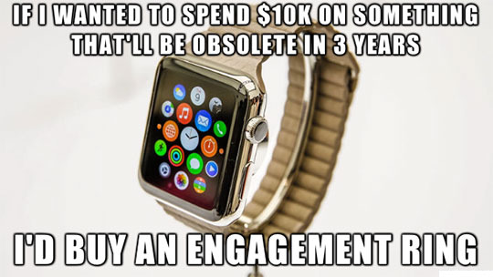 Apple watch sucks - meme