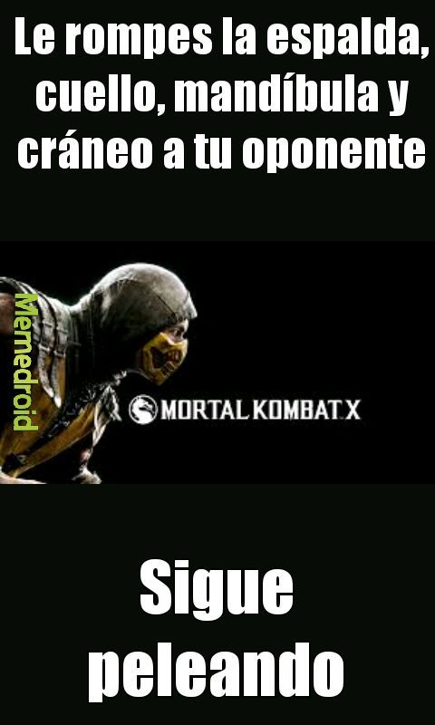 Mortal Kombat X - meme