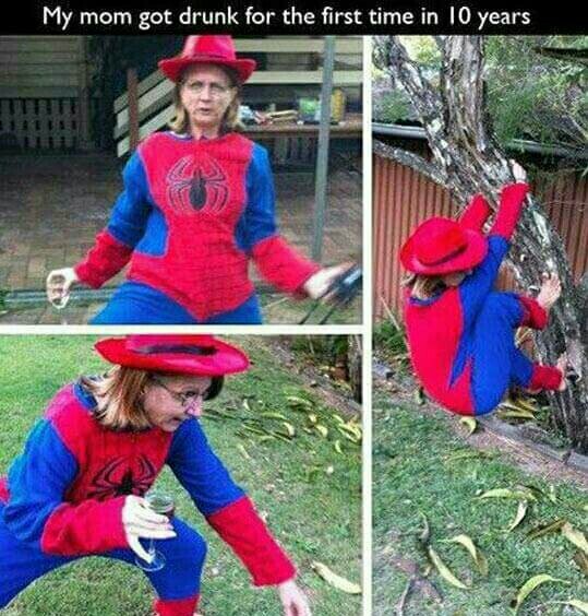 spider-grandma - meme