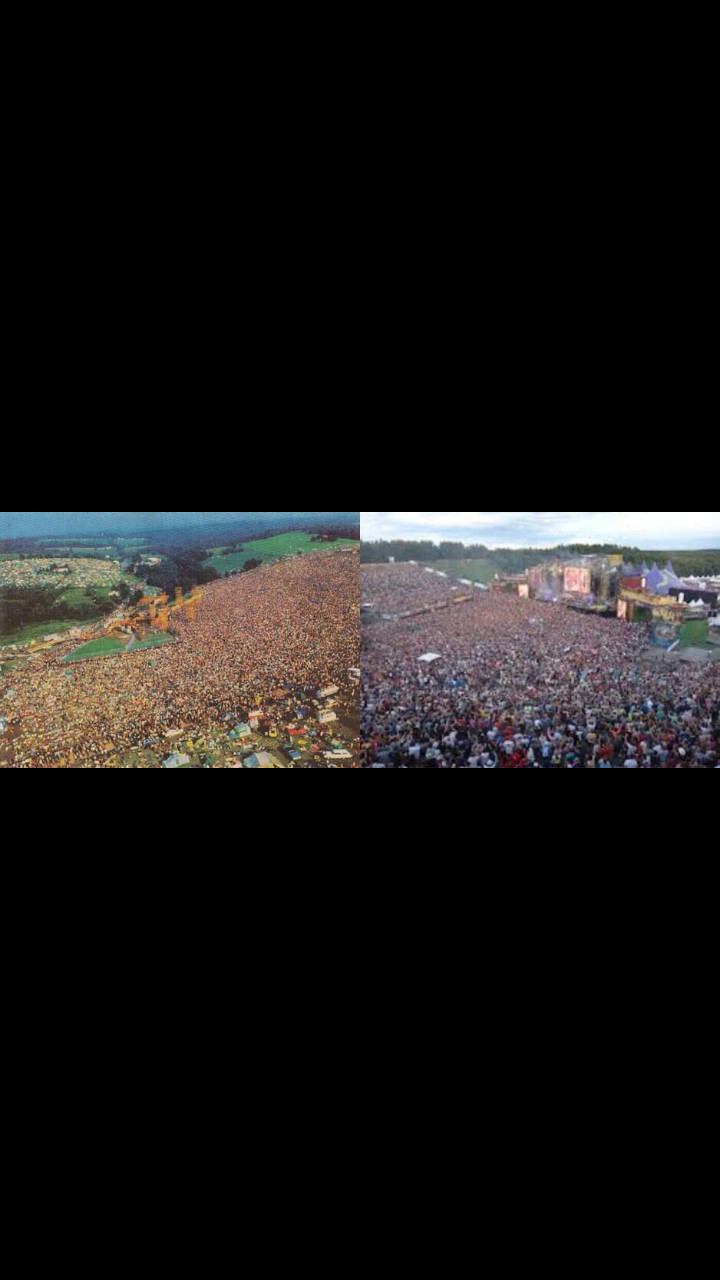 Woodstock vs tomorrowoland , ¿cual prefieres? - meme