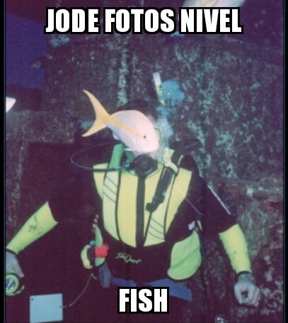 ese "fish" es todo un loquillo - meme