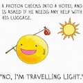 The travelling photon