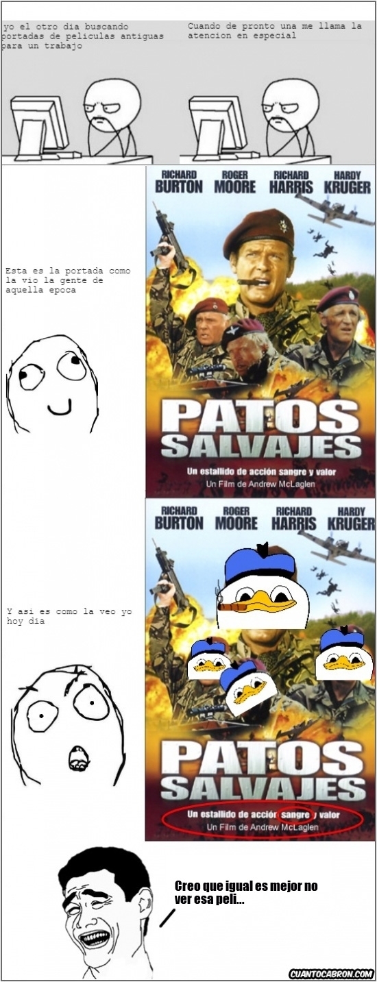 Patos Salvajes - meme