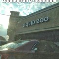 Could be a liquor store...
