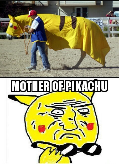 La nueva evulucion de pikachu - meme