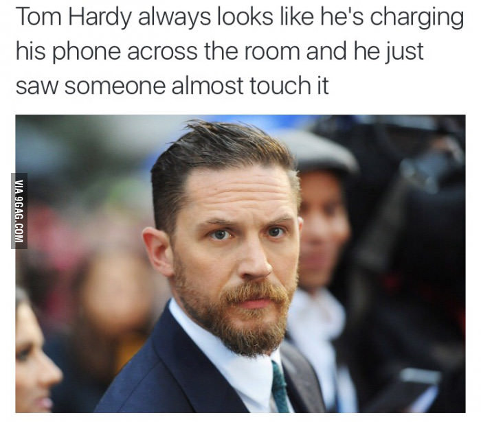 I'm a straight male, but I'd let Tom hardy eat my ass with a knife - meme