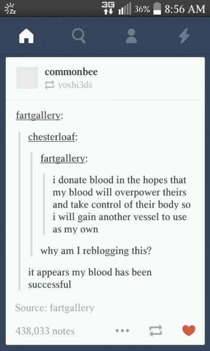 Blood donation - meme