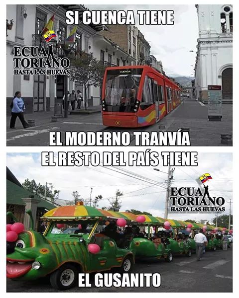 Solo en Ecuador! - meme