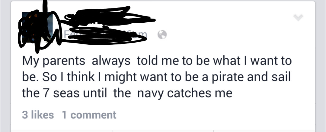Gonna  b a pirate - meme