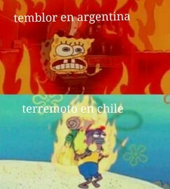 Terremoto en chile :v - meme