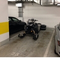 Biznasty aka Paul Bisonette recently saw this in a Canadian parkade...