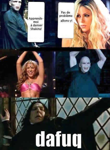 Shakira ft Voldemort - meme