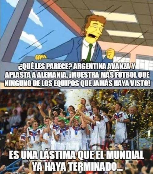 Pobre argentina - meme