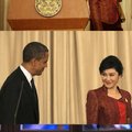 Obama and Thailand's prime minister