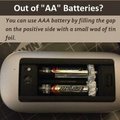 Battery hack