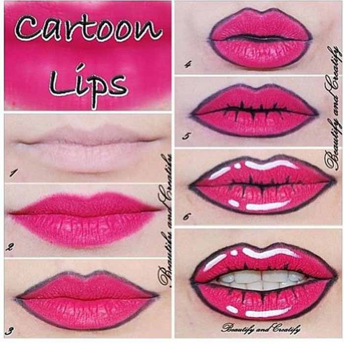 cartoon lips..... - meme