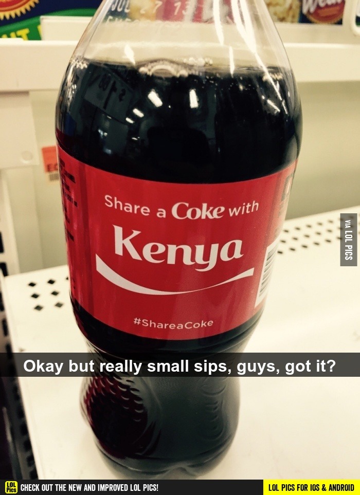 Small sips - meme