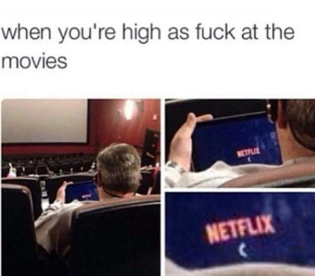 Theater and chills - meme