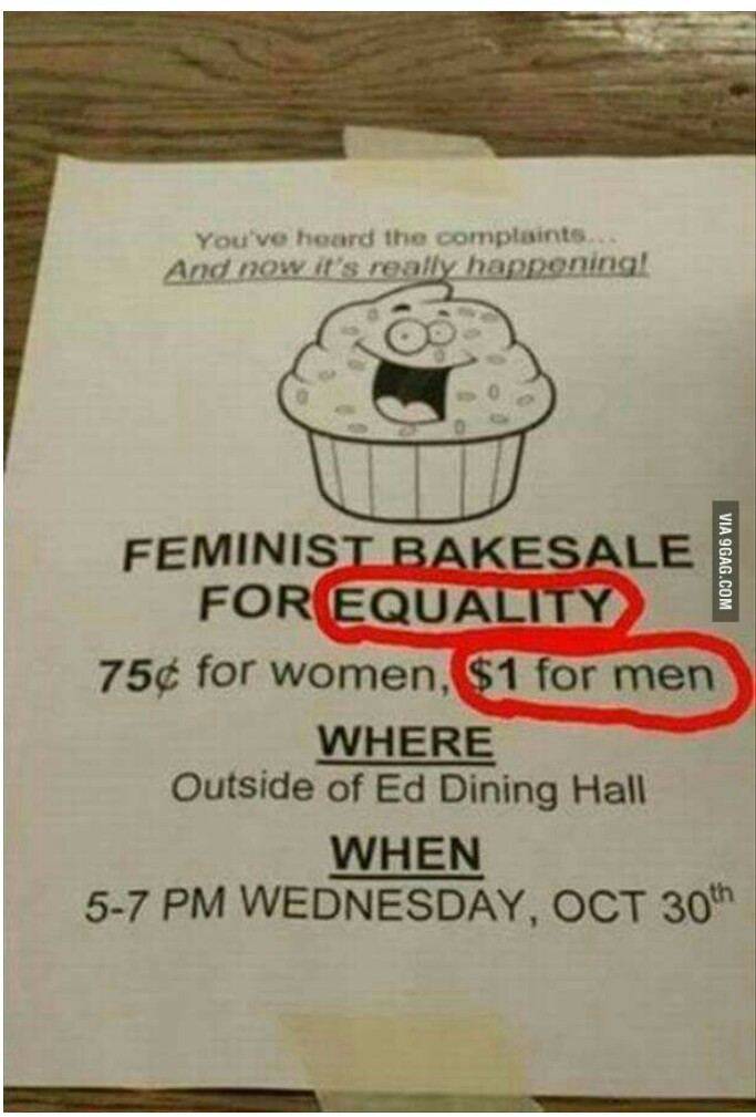Oh feminists... - meme