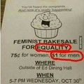 Oh feminists...