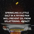 sprinkling salt