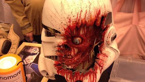 Un stormtrooper alcanzado por un rayo de fotones - meme