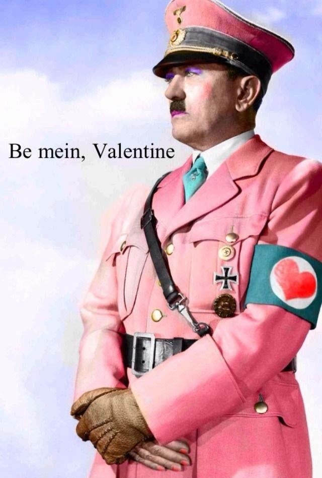 hitler,valentine,Valentine's Day,Memedroid2015,meme,memes,gifs,fun...