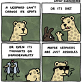 Don't be a leopard